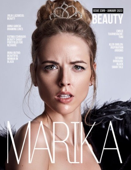 MARIKA MAGAZINE BEAUTY (ISSUE 3389 - JANUARY), page 1