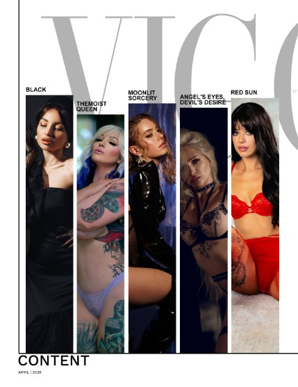 VIGOUR MAGAZINE Nude & Boudoir | April 2025 | Issue 04, page 2