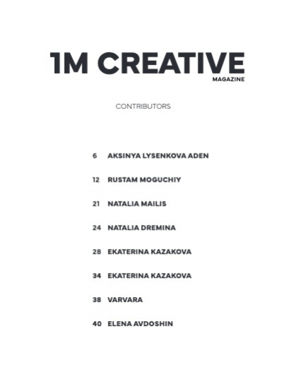 1M Creative Magazine | Teens Issue #1, page 3