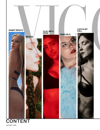 VIGOUR MAGAZINE The Nude & Boudoir | October 2025| Issue 04, page 2