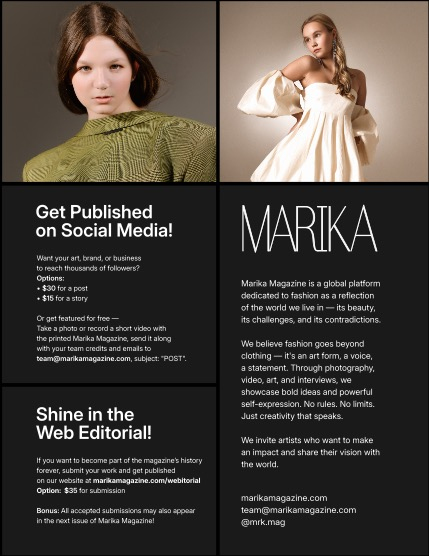 MARIKA MAGAZINE PORTRAIT (ISSUE 6137 - January), page 2