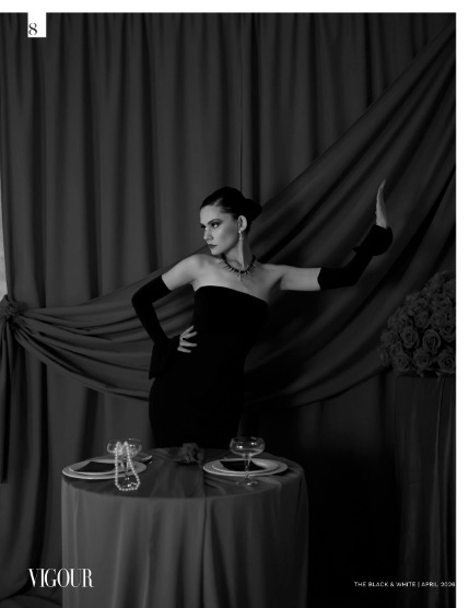 VIGOUR MAGAZINE The Black And White | April 2026 | Issue 01, page 8