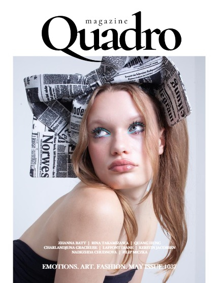 QUADRO MAGAZINE - EMOTIONS. ART. FASHION MAY (Vol 1037), page 1