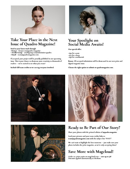 QUADRO MAGAZINE - FASHION & GLAMOUR JULY (Vol 1182), page 3