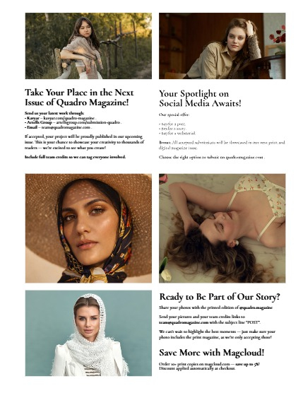 QUADRO MAGAZINE - PORTRAIT MAY (Vol 1595), page 3