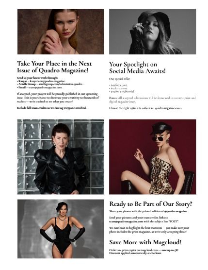 Квадро, журнал. Мода и гламур, июль, выпуск 1674 (QUADRO MAGAZINE - FASHION & GLAMOUR JULY (Vol 1674)), page 3