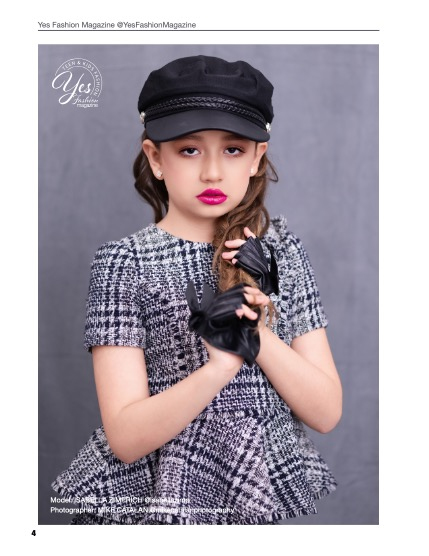 Yes Fashion Magazine, Issue #83, Kids & Teens Edition, March 2026, page 4