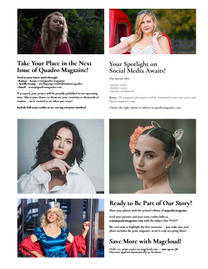 QUADRO MAGAZINE - PORTRAIT AUGUST (Vol 1702), page 3