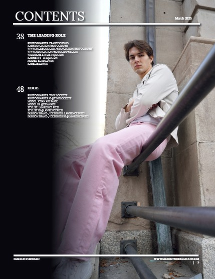 Swanky Magazine - March 2025: The Men’s Edition Issue, page 5