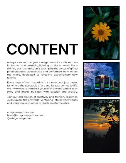 ARTEGO MAGAZINE - NATURE & TRAVELS JUNE ISSUE 876, page 2