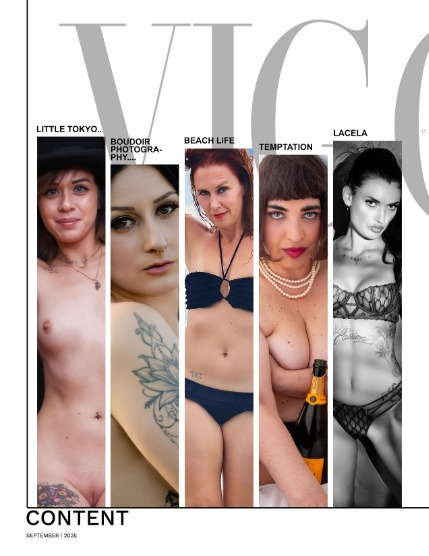 VIGOUR MAGAZINE Nude & Boudoir | September 2025 | Issue 06, page 2