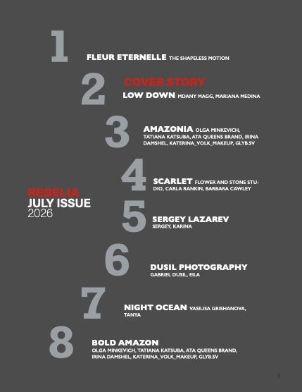 Rebelia Issue 13 vol 1 July 2026, page 5