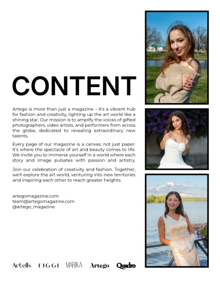 ARTEGO MAGAZINE - PORTRAIT AUGUST ISSUE 1467, page 2