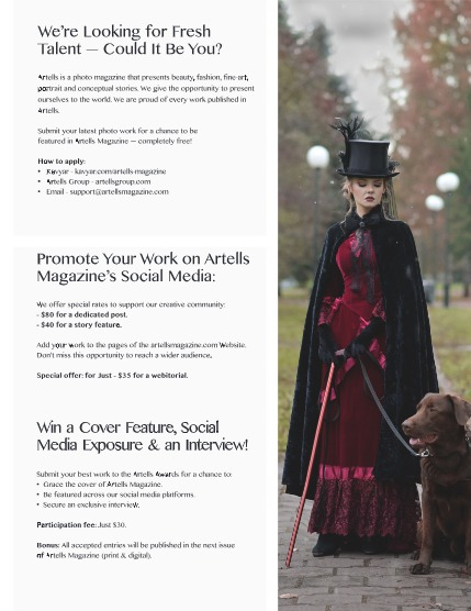 ARTELLS MAGAZINE - FANTASY & AI NOVEMBER (Vol 3666), page 3