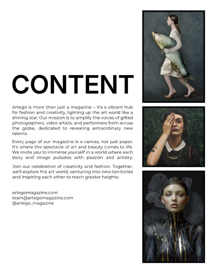 ARTEGO MAGAZINE - FINE-ART & AI NOVEMBER ISSUE 1108, page 2