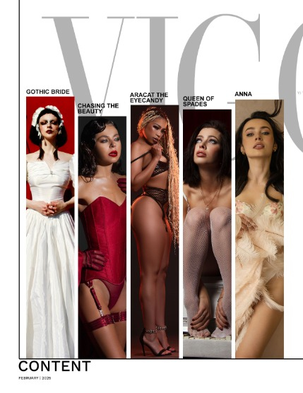 VIGOUR MAGAZINE Nude & Boudoir | February 2025 | Issue 01, page 2
