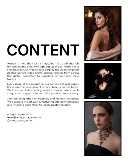 ARTEGO MAGAZINE - FASHION & GLAMOUR AUGUST ISSUE 1011, page 2