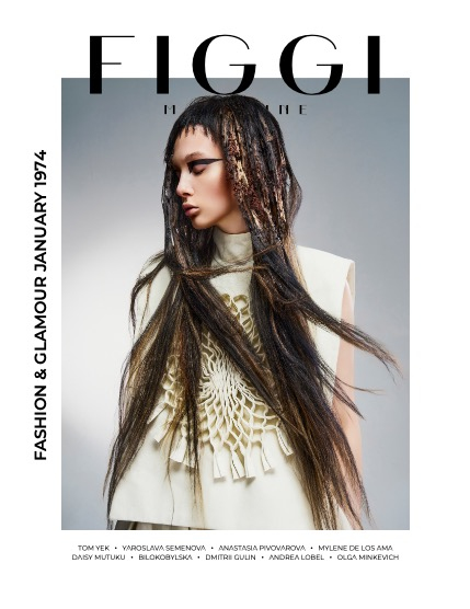 FIGGI MAGAZINE - FASHION & GLAMOUR JANUARY (Vol 1974), page 1