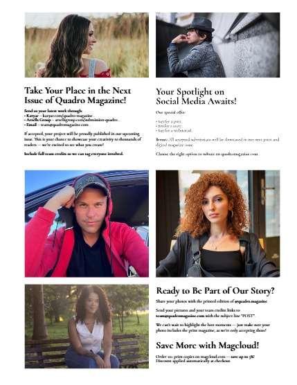 QUADRO MAGAZINE - PORTRAIT APRIL (Vol 1567), page 3