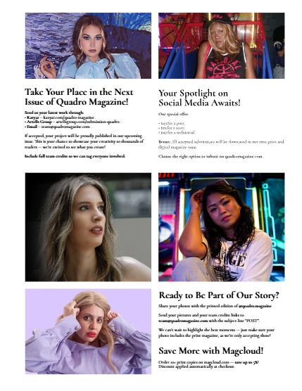 QUADRO MAGAZINE - PORTRAIT AUGUST (Vol 1711), page 3