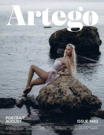 Артего, журнал. Портрет, август, выпуск 1462 (ARTEGO MAGAZINE - PORTRAIT AUGUST ISSUE 1462), page 1