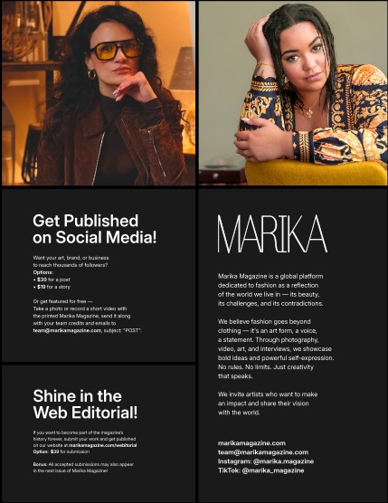 MARIKA MAGAZINE PORTRAIT (ISSUE 6424 - SEPTEMBER), page 2