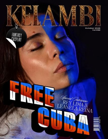 Келамби, журнал. Специальный выпуск интервью Рей Лима и Леанела Реина фэнтези косплей, октябрь, выпуск 82 (Kelambi Magazine Special Interview Rey Lima & Leanela Reina for Fantasy Cosplay October Edition Vol 082), page 1