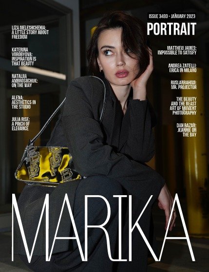 MARIKA MAGAZINE PORTRAIT (ISSUE 3493 - JANUARY), page 1