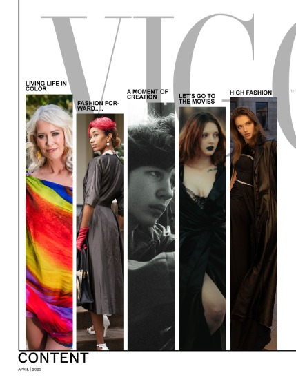 VIGOUR MAGAZINE The Art of Style | April 2025 | Issue 01, page 2