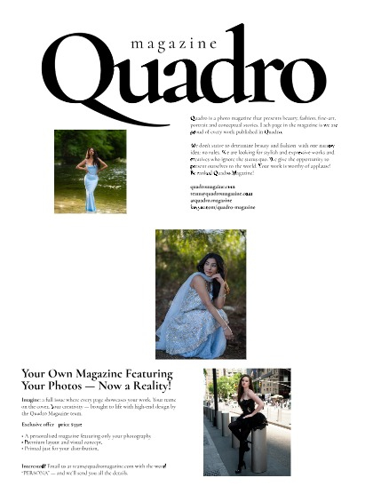 QUADRO MAGAZINE - PORTRAIT JULY (Vol 1199), page 2