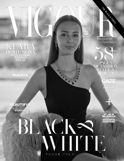 VIGOUR MAGAZINE The Black And White | March 2026 | Issue 02, page 1