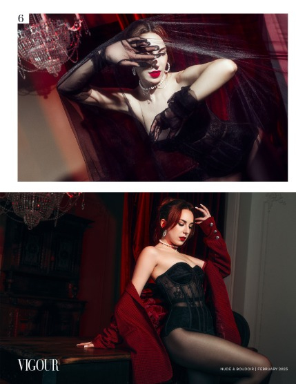 VIGOUR MAGAZINE Nude & Boudoir | February 2025 | Issue 08, page 6