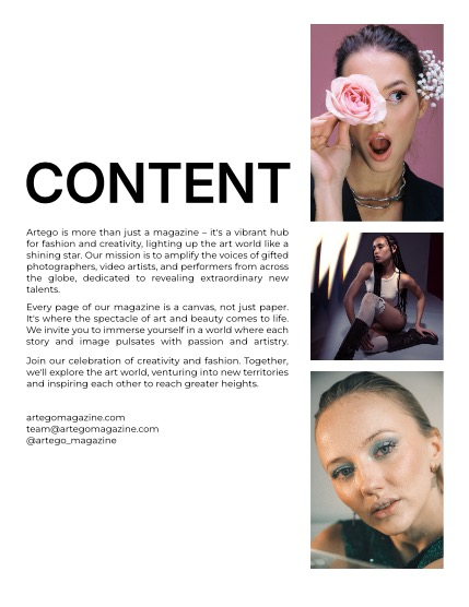 ARTEGO MAGAZINE - PORTRAIT MARCH ISSUE 750, page 2