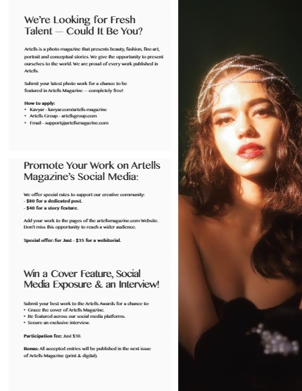 ARTELLS MAGAZINE - PORTRAIT JULY (Vol 3399), page 3