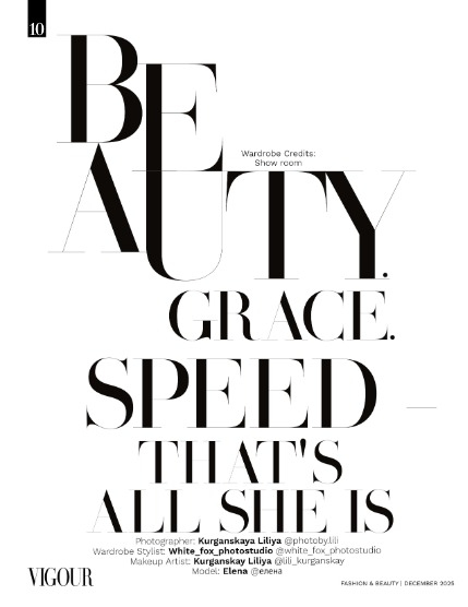 VIGOUR MAGAZINE Fashion & Beauty | December 2025 | Issue 10, page 10