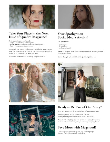 QUADRO MAGAZINE - PORTRAIT MARCH (Vol 1485), page 3