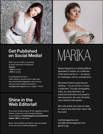 MARIKA MAGAZINE PORTRAIT (ISSUE 6262 - APRIL), page 2