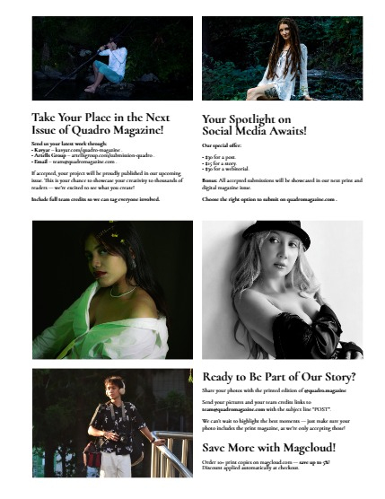 QUADRO MAGAZINE - PORTRAIT AUGUST (Vol 1262), page 3