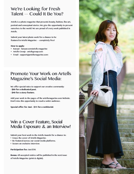 ARTELLS MAGAZINE - PORTRAIT AUGUST (Vol 3498), page 3