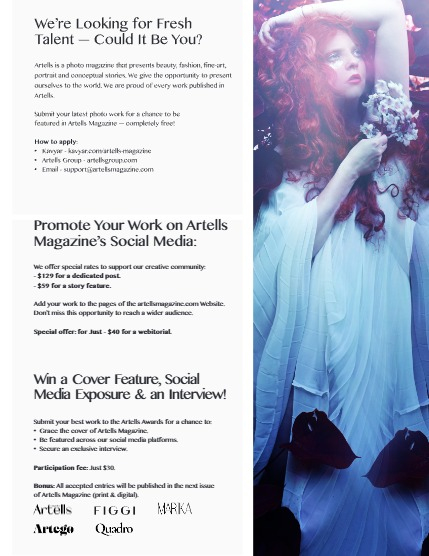 ARTELLS MAGAZINE - FINEART & VISUAL ART APRIL (Vol 3965), page 3