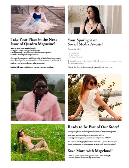 QUADRO MAGAZINE - PORTRAIT MAY (Vol 1611), page 3
