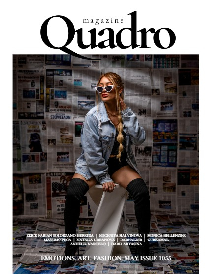 QUADRO MAGAZINE - EMOTIONS. ART. FASHION MAY (Vol 1055), page 1