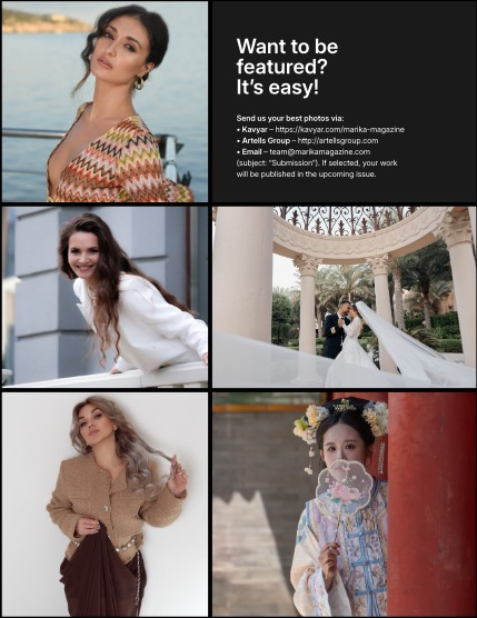 MARIKA MAGAZINE PORTRAIT (ISSUE 5872 - AUGUST), page 3