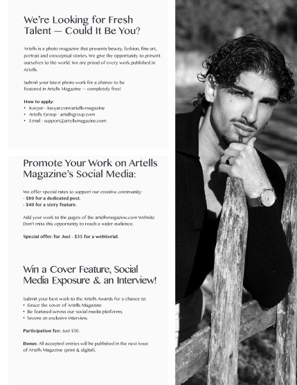 ARTELLS MAGAZINE - MEN JANUARY (Vol 3799), page 3