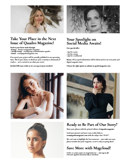 QUADRO MAGAZINE - PORTRAIT MARCH (Vol 1511), page 3