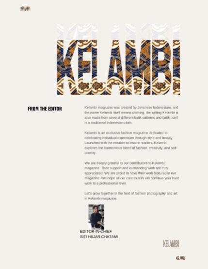 Kelambi Magazine Man's Fashion & Potrait 19th August 2025, page 5