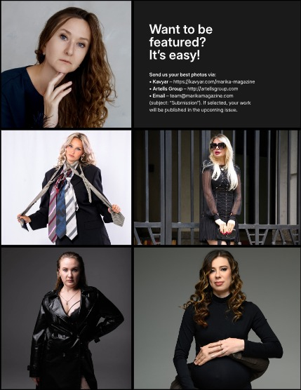 MARIKA MAGAZINE PORTRAIT (ISSUE 6041 - NOVEMBER), page 3