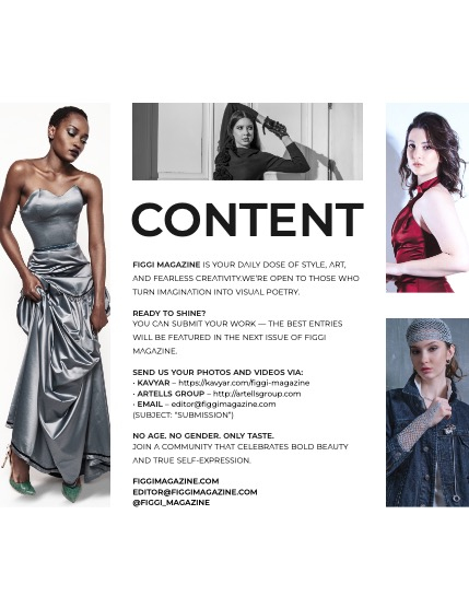 FIGGI MAGAZINE - FASHION & GLAMOUR JANUARY (Vol 1973), page 3