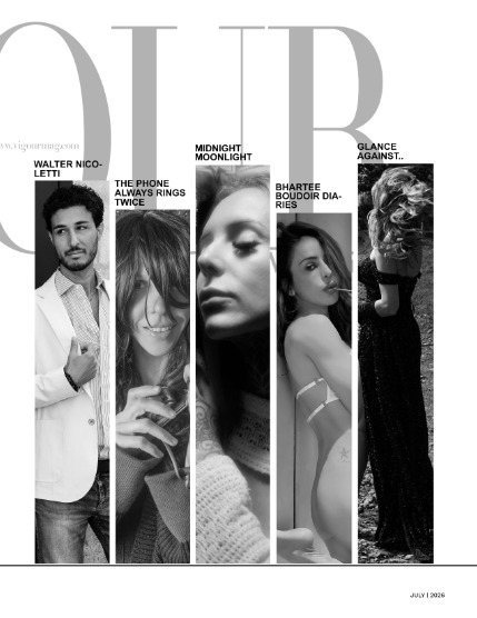 VIGOUR MAGAZINE The Black And White | July 2026 | Issue 02, page 3