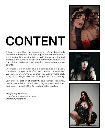 ARTEGO MAGAZINE - PORTRAIT JULY ISSUE 964, page 2